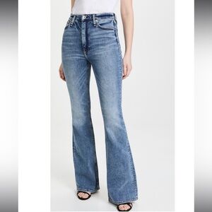Rag & Bone Casey High Rise Flare - Norwalk Wash